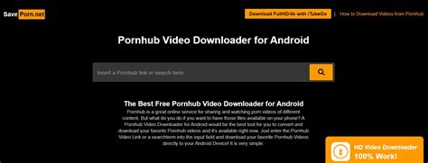 porn hub free download|The 7 Best Free Pornhub Downloader tools to Save PornHub。